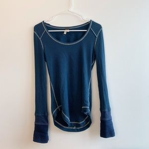 Free people long-sleeved top